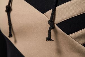 Sweat-shirt à capuche uni pour homme - Tissu en velours imprimé personnalisé, tendance, décontracté et élégant pour l'automne - Product Image 5