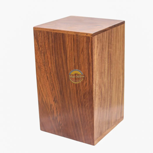 Handcrafted Natural Wood Cremation Urn Epoxy Ashes <b>Box</b> Artistic Funeral <b>Memorial</b> <b>Keepsake</b> by AYAANS - Product Image 3
