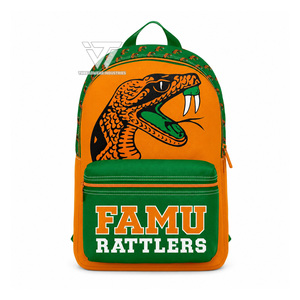 กระเป๋าเป้สะพายหลังสำหรับนักศึกษา HBCU ฟลอริดา เอแอนด์เอ็ม ยูนิเวอร์ซิตี้ (FAMU)  กระเป๋าเป้สะพายหลังแฟชั่นสำหรับนักศึกษา  กระเป๋า UNISEX  เสื้อผ้าแฟชั่น - Product Image 1