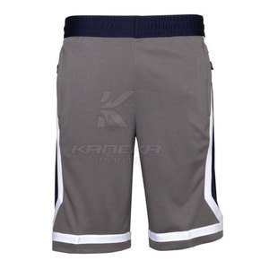 Pantalones Cortos de Baloncesto Casuales de Cintura Media para Hombre, 100% Algodón, Secado Rápido, Servicio OEM, Diseños y Logotipos Personalizados - Product Image 4