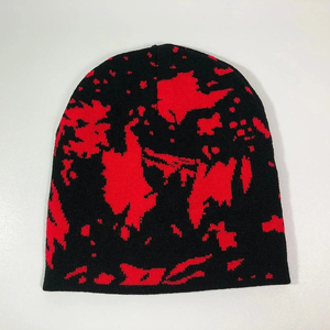 IRON MARK INDUSTRIES OEM Gorro de Alta Calidad en Oferta, Unisex, Color Negro, Gorro Plegable Personalizado con Sublimación Jacquard Transparente - Product Image 1