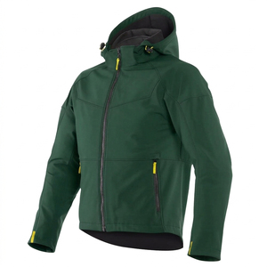 Veste de moto pour homme, noire, coupe-vent, manches longues, pour l'hiver, vêtements d'extérieur - Product Image 3