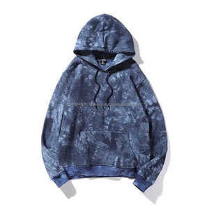 Sudadera Corta Informal de Estilo Liso con Estampado Tie Dye, Impermeable, para Mujer - Product Image 1