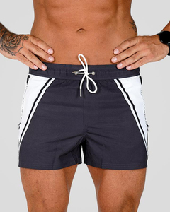 Nouveaux shorts décontractés pour hommes, en coton 100 %, tissu doux et respirant, taille avec cordon de serrage, légers et écologiques - Product Image 5