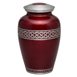 Urnes funéraires pour adultes en alliage d'argent gravé, nouveau design, couleur violette, finition personnalisable, urne funéraire en aluminium pour cendres humaines - Product Image 5