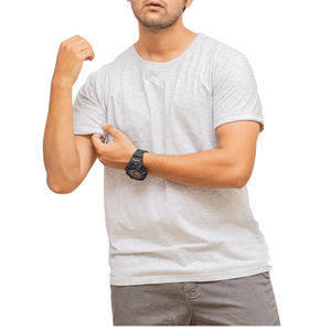 T-shirt en coton 240 grammes, coupe droite ample, personnalisable avec logo, couleur personnalisée, vente en gros, best-seller, t-shirt décontracté pour homme - Product Image 1