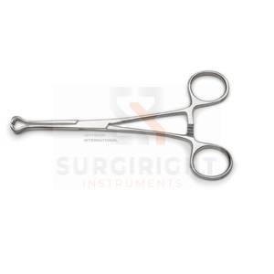 High Quality Steel 6" (15cm) Allis Tissue Forceps Surgical Intestinal Grasping 4x5 Tooth Manual Instrument Set By <b>Blush</b> Surgical - Product Image 2
