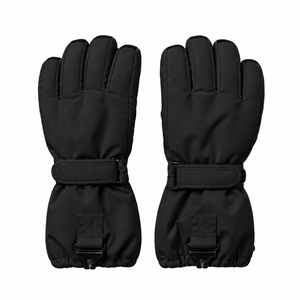 VELANO HIDES Gants de ski en cuir imperméables et respirants pour snowboard, coupe-vent, doigts entiers, fermeture réglable au poignet avec boucle auto-agrippante - Product Image 3