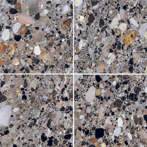 Cobbestene - Porcelana Pulida con Acabado Brillante Natural, 8.5 mm de Grosor, Baja Absorción de Agua, Resistente al Desgaste, 600x600 mm, Diseño Moderno - Product Image 1