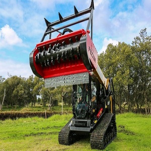 ASV Skid Steer Loader Crawler <b>Mulcher</b> Diesel Euro5/EPA Engine 4 Wheel Drive Construction Equipment High Load Moment Motor - Product Image 6