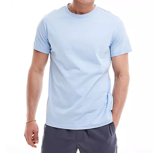 เสื้อยืดผู้ชาย ผ้าฝ้ายลำลอง แขนสั้น ระบายอากาศได้ดี เสื้อใส่สบายๆ สำหรับฤดูร้อน คอกลม สวมใส่ได้ทุกวัน สไตล์สตรีทแฟชั่น - Product Image 1