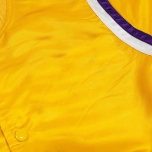 Chaqueta Varsity de Satén de Seda de Alta Calidad para Hombre, Nueva Llegada, Colores Personalizados, Botones, Moda Urbana, Ropa de Calle - Product Image 3