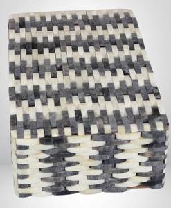 Modern Resin Classic Rectangular Wooden Jewelry Box With Woven Design Minimalist <b>Storage</b> Organizer For Bedroom Decorative Box - Product Image 5