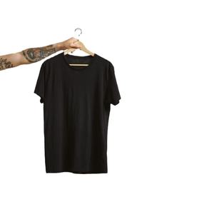 Camiseta de manga corta con cuello redondo para hombre, Camiseta holgada informal con deformación anticontracción, proveedor de camisetas para hombre de BD - Product Image 2