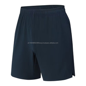 Logo personnalisé Shorts en polyester pour hommes à séchage rapide Shorts de course pour hommes en gros Shorts d'été en polyester à taille élastique pour hommes Shorts décontractés pour hommes - Product Image 1