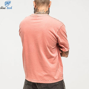 Custom Logo Eco-Friendly High Quality 260GSM Heavy Weight <b>Box</b> Fit 100% Cotton <b>Drop</b> Shoulder Oversized Cropped High Plus Size Men - Product Image 4