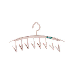 Séchoir à linge Hokori 1T avec 8 pinces sécurisées – un cintre à linge en plastique durable pour organiser les vêtements. - Product Image 3