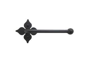 Portarrollos de papel higiénico minimalista de metal con estructura limpia para decoración de baños contemporáneos y optimización del espacio - Product Image 2