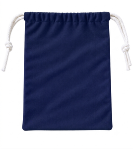 Bolsa de Regalo Portátil de Tela No Tejida Azul Marino con Cordón, para Uso Diario, Unisex, Color Sólido, para Todas las Temporadas, Tipo Mensajero - Product Image 2