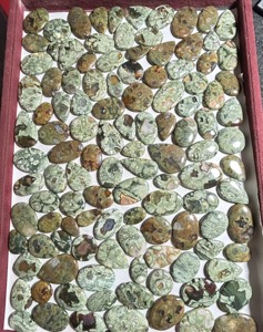 AAA+ Natural Rhyolite Jasper Cabochon Unique Pattern | Loose Gemstone Wholesale Lot for Jewelry Making - Product Image 2