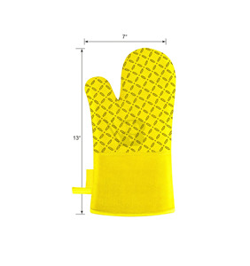 Guantes de Cocina Resistentes a Altas Temperaturas, Estilo Simple, Aislantes del Calor, para Horno y Microondas - Product Image 3