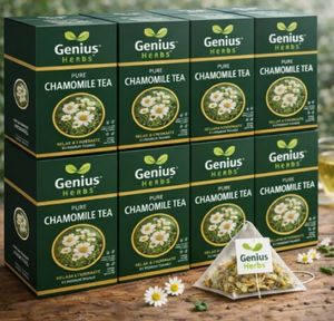 Bolsitas de Té de Manzanilla, Producto Natural para el Bienestar, Venta al por Mayor, Fórmula de Extracto Herbal de Alta Pureza, Bebida para el Bienestar - Product Image 1