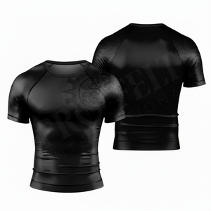 เสื้อยืดป้องกันรังสียูวีแขนสั้นสำหรับปั่นจักรยานและกิจกรรมกลางแจ้ง OEM ODM เนื้อผ้านุ่มสบาย ทนทาน ยืดหยุ่น กระชับกล้ามเนื้อ - Product Image 2