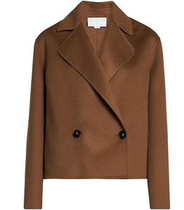 Chaqueta acolchada holgada de invierno para mujer con cuello alto y capucha, personalizada, de secado rápido, transpirable, tejido liso teñido frontalmente. - Product Image 2