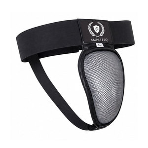 Protector Inguinal de Cuero para Boxeo para Hombre, Equipo de Protección Cómodo con Cinturón Elástico Seguro para Entrenamiento Diario y Sparring - Product Image 5