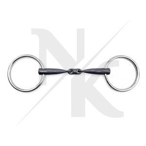 Más Vendido: Bocado Ecuestre de Titanio con Anillo Suelto, Tipo French Link, Doble Articulación, para Montar a Caballo - Exportador Mayorista - Product Image 3