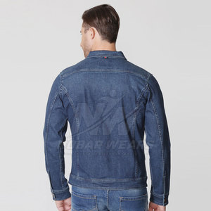 Everyday Style Jeans Winter <b>Jacket</b> For <b>Men</b> <b>Warm</b> Padded Design Modern Look Ideal For Winter Casual Outfits - Product Image 4
