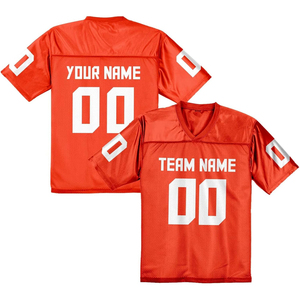 Custom American Football Jersey OEM Manufacturer Interlock Fabric All Over Print Breathable Adult Sportswear <b>Game</b> Ready Team Pro - Product Image 1
