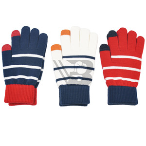 ถุงมืออะคริลิคเนื้อคล้ายแคชเมียร์ สีเฮเธอร์ สำหรับทุกเพศ ใช้กับหน้าจอสัมผัสได้ ถุงมือฤดูหนาว ให้ความอบอุ่น รับผลิตตามสั่ง มาตรฐาน BSCI สำหรับผู้ใหญ่  โลโก้สั่งทำได้ สำหรับเด็ก - Product Image 5