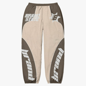 Ensemble de survêtement en nylon pour homme personnalisé, vêtements de sport, logo brodé, fabricant de vêtements à marque privée OEM - Product Image 4