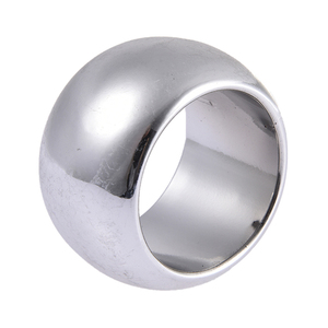 Porte-serviettes moderne en métal argenté multifonctionnel pour la décoration de table, idéal pour les dîners, mariages, hôtels, banquets, vente en gros - Product Image 1