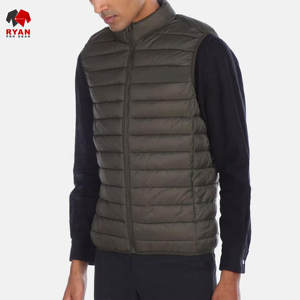 Chalecos Acolchados Ryan Pro Gear de Diseño Personalizado para Hombre, Relleno de Poliéster, Tela Cómoda con Logotipo Personalizado, Ropa Casual - Product Image 1