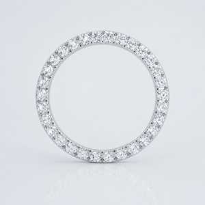 Fully Iced Out VVS D Color Moissanite Diamonds 40MM <b>Watch</b> Case Bezel Unisex Moissanite <b>Watch</b> <b>Accessories</b> Hip Hop Jewelry Gift - Product Image 2