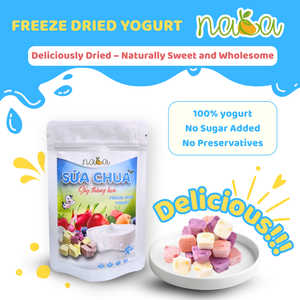 Bloc de yaourt lyophilisé de haute qualité Snack sucré pour bébé avec processus FD Collations de qualité supérieure en vrac et emballage sous vide - Product Image 5