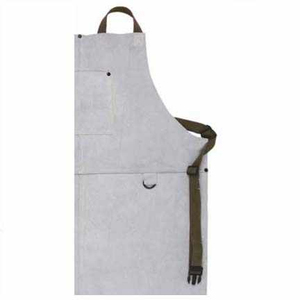 Machine Stitched Welding <b>Aprons</b> Comfortable Fitted Top Selling Adjustable Straps Metal Work Protection Wear Welding Bib <b>Apron</b> - Product Image 4