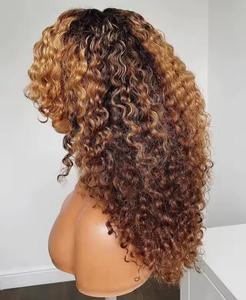 Peluca de encaje HD rizada natural, cabello humano indio, peluca sin pegamento prearrancada con textura suave y volumen completo para el peinado diario - Product Image 4