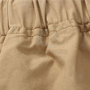 Shorts Homme Décontractés Taille Haute à Cordon de Serrage Séchage Rapide Respirant Coupe Ample Léger en Coton – Meilleure Vente Couleur Unie - Product Image 6