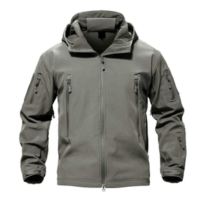 Veste Softshell Homme Premium Personnalisée Coupe Décontractée Coupe-Vent Sports de Plein Air Marque Privée OEM - Product Image 3