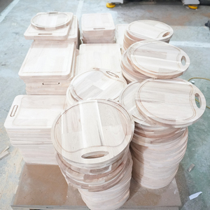 Tabla de cortar de madera para manzanas con ranura para jugo, plato de servir duradero, diseño minimalista - Product Image 4