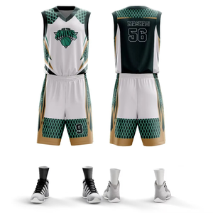 Maillots de basketball sublimés en promotion : Derniers modèles brodés, techniques d'impression, vente en gros, maillots vierges pour équipes - Product Image 5