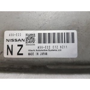 โมดูลควบคุมเครื่องยนต์ Altima IV IV Coupe ปี 2007-2012 มือสอง ของแท้ OEM รุ่น A56E22E7Z9Z11 - Product Image 2