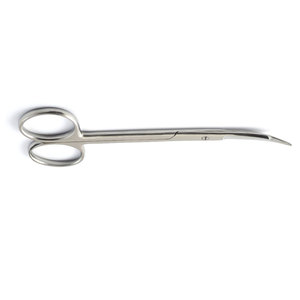 Tijeras Dentales Profesionales Goldman Fox de 5 Pulgadas, Curvas, para Tejidos Quirúrgicos y Encías, de Acero Inoxidable, para Operaciones Veterinarias - Product Image 6