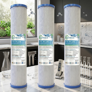 Filtre catalytique au carbone écologique pour la réduction du goût et des odeurs de chlore, pack d'eau à remplacement annuel, fraîcheur toute saison - Product Image 1