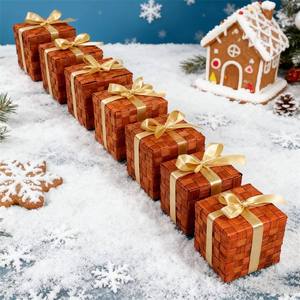 Premium Industrial Use <b>Gift</b> & Craft Small Bamboo <b>Gift</b> <b>Box</b> Eco Straw <b>Hamper</b> Home Decorative Storage Organizer Case Wholesale - Product Image 4