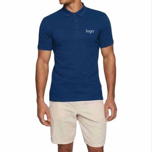 Men's Summer Printed <b>Polo</b> <b>Shirts</b> 100% Cotton Breathable Custom Logo Regular Fit Knitted Solid Color High Quality Plain Men <b>Shirt</b> - Product Image 6