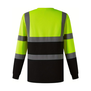 Sweat-shirt réfléchissant à manches longues de haute visibilité, personnalisable (logo et taille), de bonne qualité, à prix avantageux, en vente. - Product Image 2